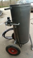 1440 MOBILE PRESSURE POT AUTO REFILL SAND BLAST GRIT BEAD ABRASIVE BLASTING