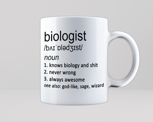 Biologist white 11oz mug - 11oz,