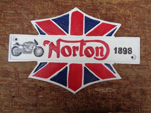 Nice norton motorcycle - motorcycle, cast