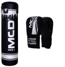 Punch Bag Boxing Set 4ft 5ft Heavy UnFilled MMA Punching Kick Gym Exercise