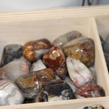 Crystal tumblestones 10 - 20mm  - Buy 6 get 6 Free (ADD 12 TO BASKET)