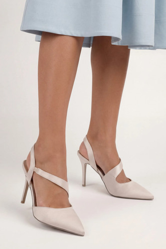 Wallis champagne court shoes - champagne,