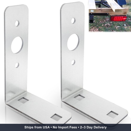 Pcs trailer light brackets - 2, l