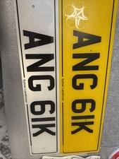ANG 61K - Suffix-Type NetPlates.co.uk Private Number Plate - on DVLA Retention