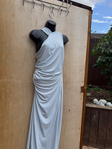 Zara light blue halter - blue,