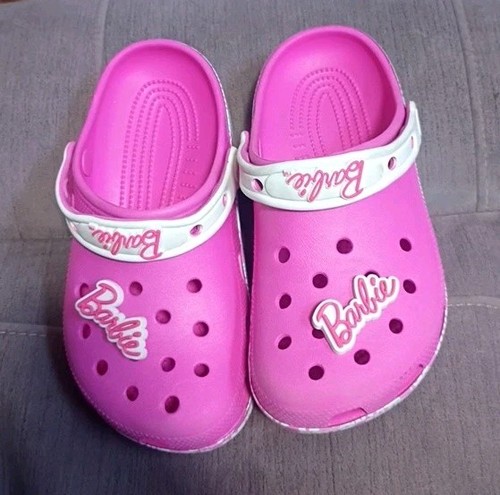 Pink size barbie crocs - pink,