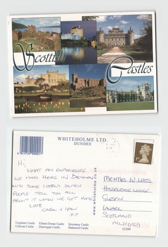 Postcard scottish castles - -,