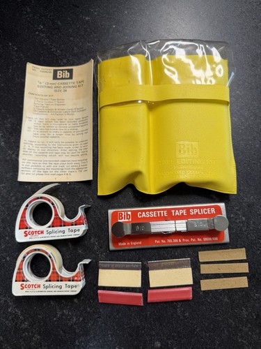 Bib cassette tape - cassette,