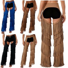 Womens Cowboy Chaps Layered