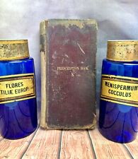 1893 PHARMACY PRESCRIPTIONS LEDGER CHEMIST APOTHECARY JARS STOURBRIDGE