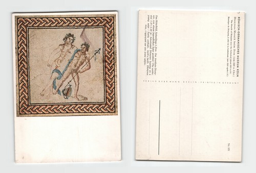 Postcard roman mosaic - -,
