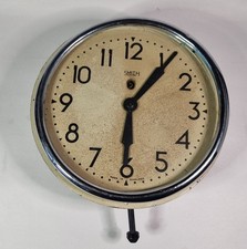 Smiths Electric 7inch Wall Clock Bakelite Cover 1930's Parts Only Missing Frame
