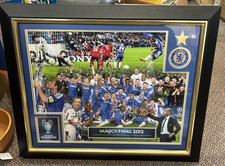 Chelsea FC 2012 Champions League Final Memorabilia. Official Licensed Product