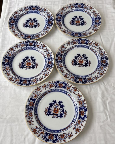 Five antique minton - 10”,