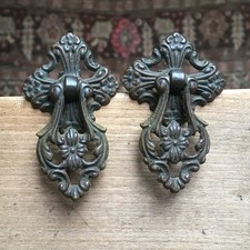 Pair Of Antique Drop Pulls