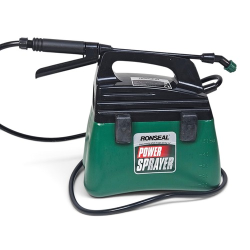 Ronseal power sprayer - ronseal, fence