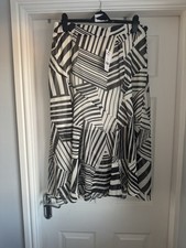 Next Black And White Patterned