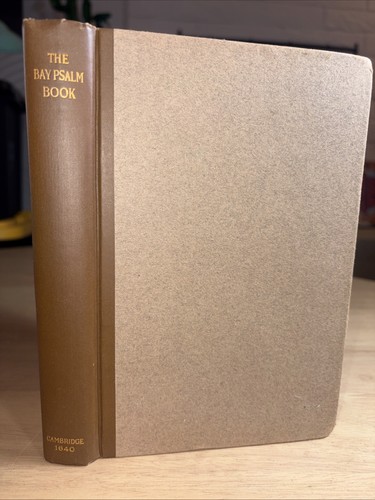 Bay psalm book 1640 - bay,