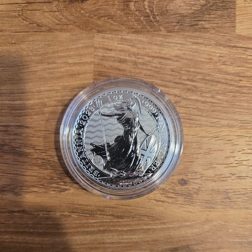 Silver 2023 britannia - oz, 999