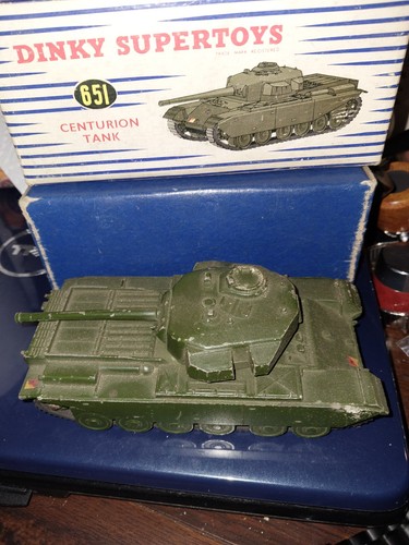 Dinky 651 military centurion - dinky,