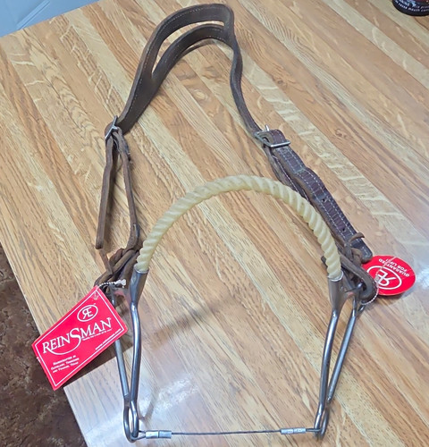 Reinsman western horse bit - reinsman, w/