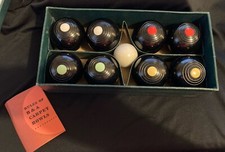 B&A Carpet Bowls Genuine Vintage Set in Original Box with User manual
