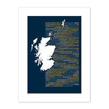 Scotch Whisky Distilleries Map