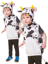 Child Cow Costume Farm Animal