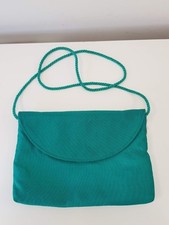 Vintage Teal Green Shoulder
