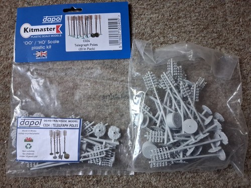 Dapol c024 telegraph poles - c024, 20