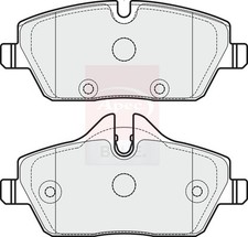Brake pads set fits mini - pads,