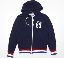 UCLA Mens Blue Full Zip Hoodie