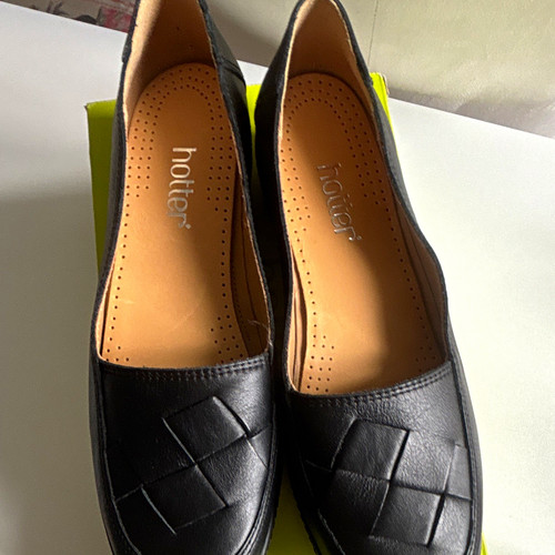 Hotter women black leather - women’s,