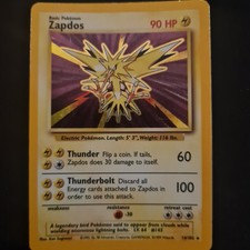 Original 1999 Pokémon Card