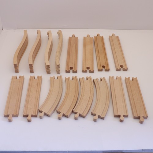 Wooden train track mixed - train,