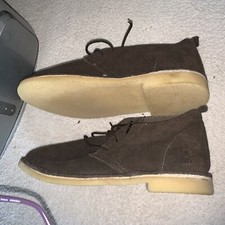 Bata Men's Safari Shoes , Vellies, Veldskoene 8 Brown Suede NEW