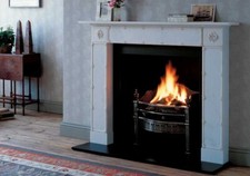 The Ebury in White Statuary Marble - Chesneys - FP65