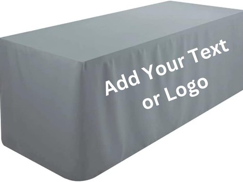 Custom fitted tablecloths with - fitted,
