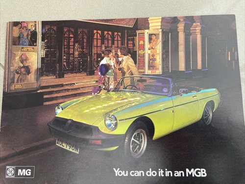 Mgb sport car - -mgb, page