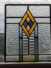RENOVATED :  Art Deco Stained