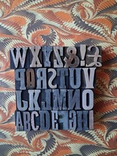 Wooden Letterpress Printers