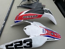 KTM 250 Excf 2008 2009 2010 Plastics Mudguards Front And Rear