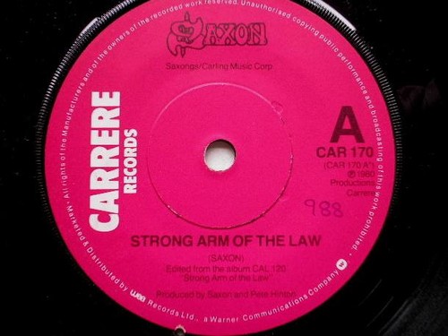 Saxon strong arm - saxon, law