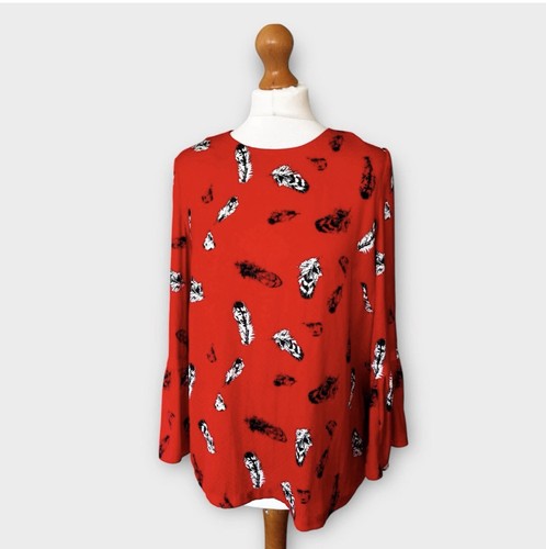 Whistles red blouse top - blouse,