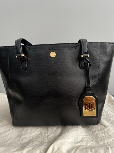 Ralph lauren black leather - ralph,
