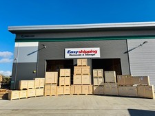 Wooden crates for shipping