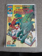 The Amazing Spiderman. Issue No 1. From  1990. A Marvel comic.