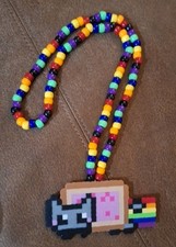 Kandi Perler Beads NYAN CAT