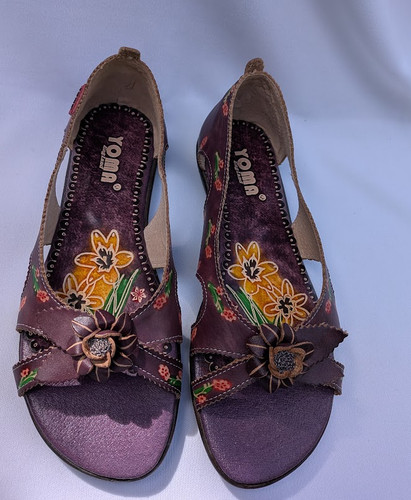 Designer yoma purple - yoma, floral