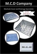 Manhole Cover  - Solid top - Various loads and sizes -  MCD Company